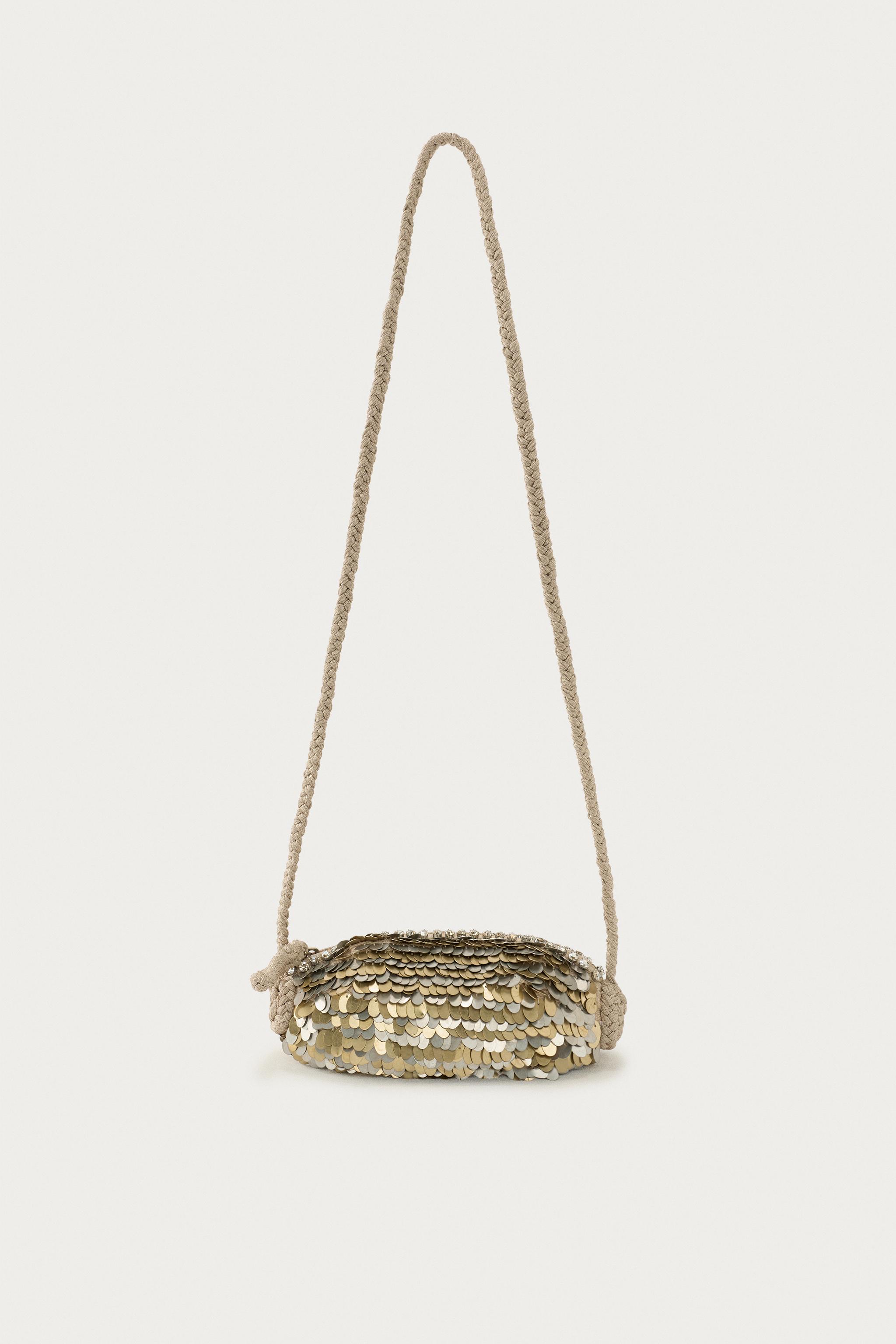 MARISA BERENSON X ZARA APPLIQUÉ BAG